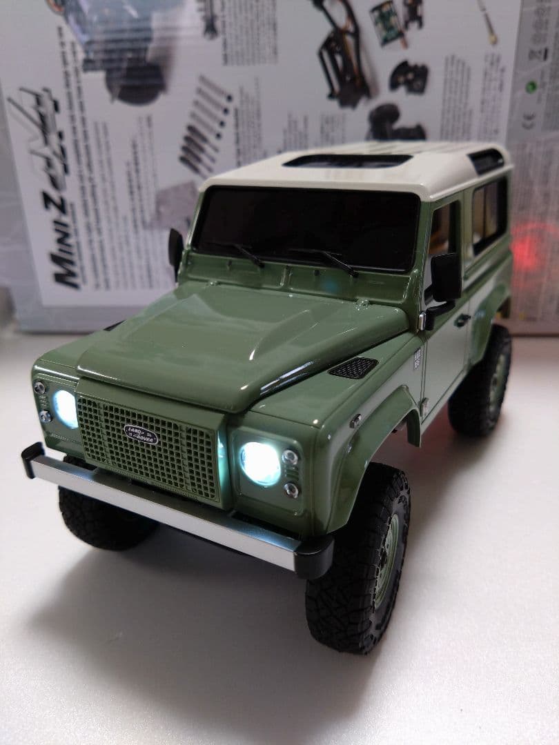 ミニッツ4×4 レディセット ランドローバー ディフェンダー 90 ヘリテージ