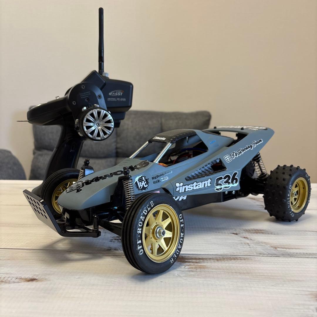 タミヤ　グラスホッパー2とフタバプロポ