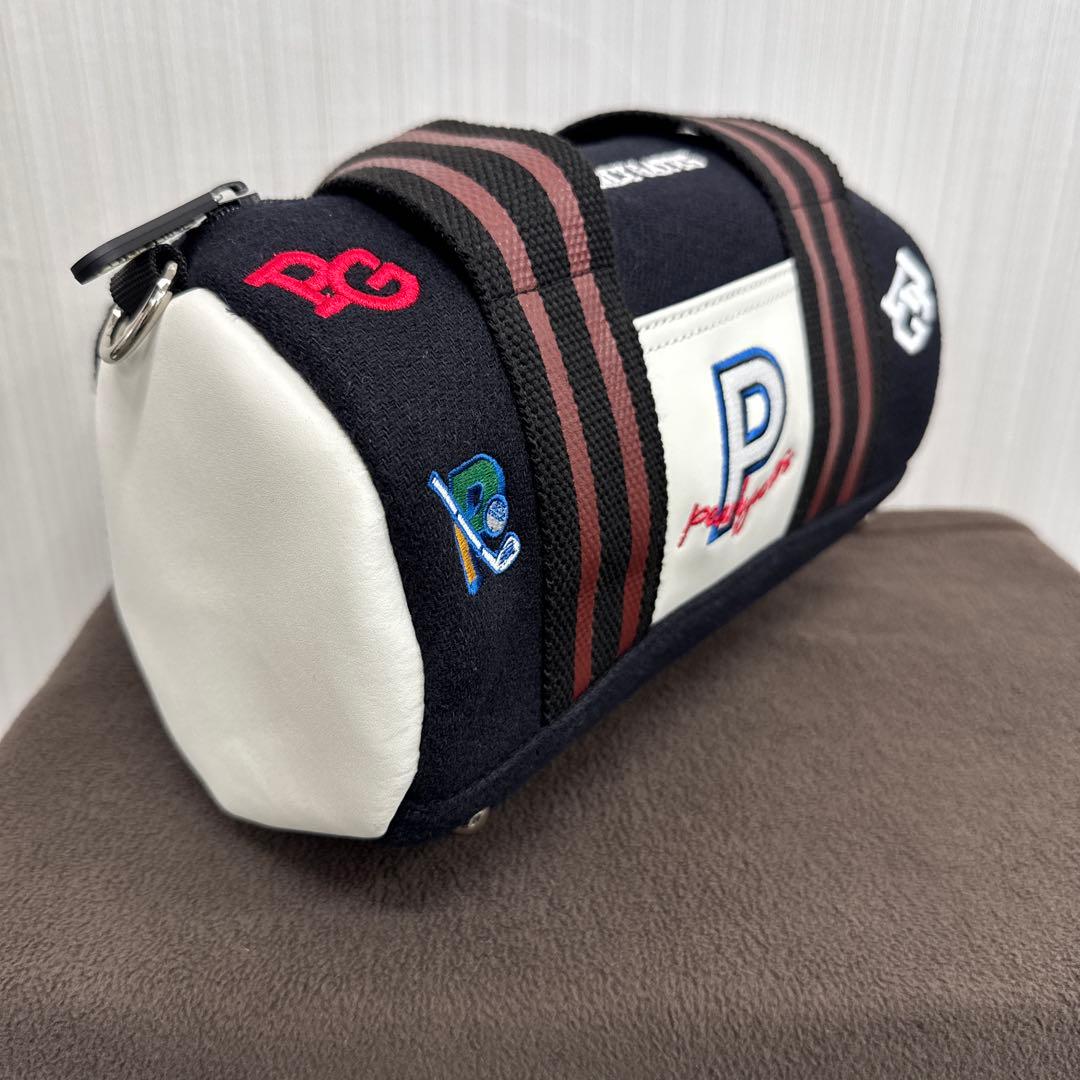 パーリーゲイツ　カレッジワッペン　カートバッグ