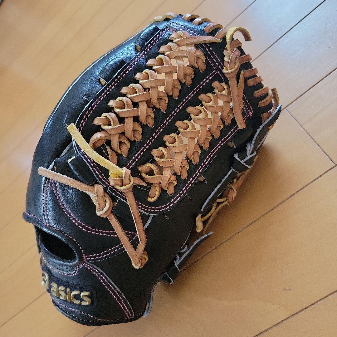 アシックス GOLD STAGE 別注オーダー 硬式グローブ 内野手用