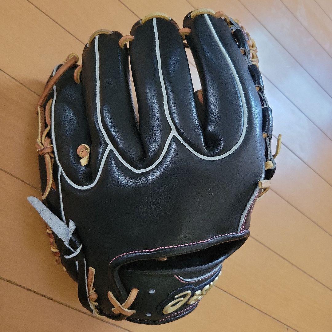 アシックス GOLD STAGE 別注オーダー 硬式グローブ 内野手用