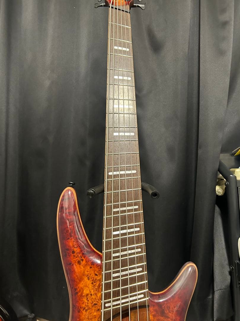 Ibanez SRMS806 Brown Topaz Burst 6弦ベース