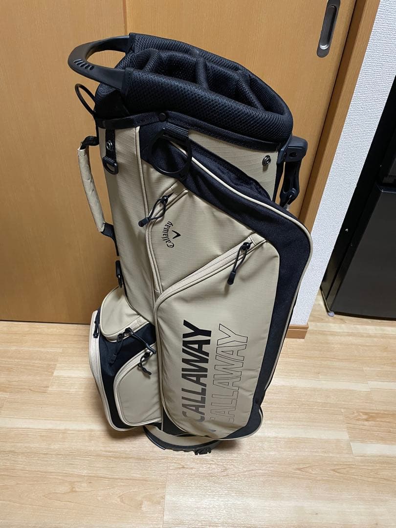 CALLAWAY ベージュ キャディバッグ