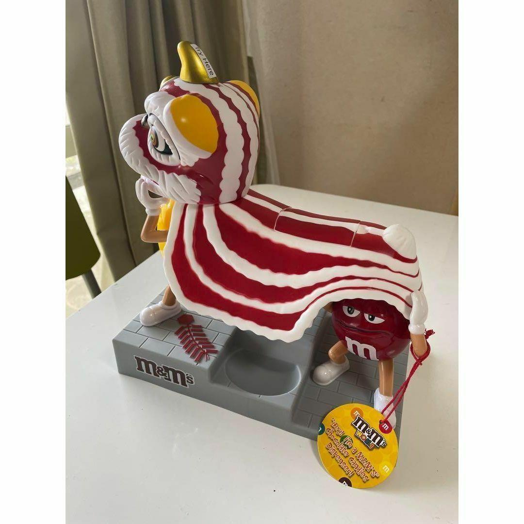 【海外限定】M&M's（エムアンドエムズ）中国限定！獅子舞のディスペンサー
