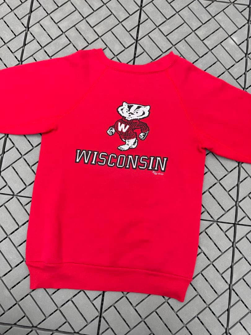 80's 希少‼︎ DISCUS ATHLETIC WISCONSIN バッキー