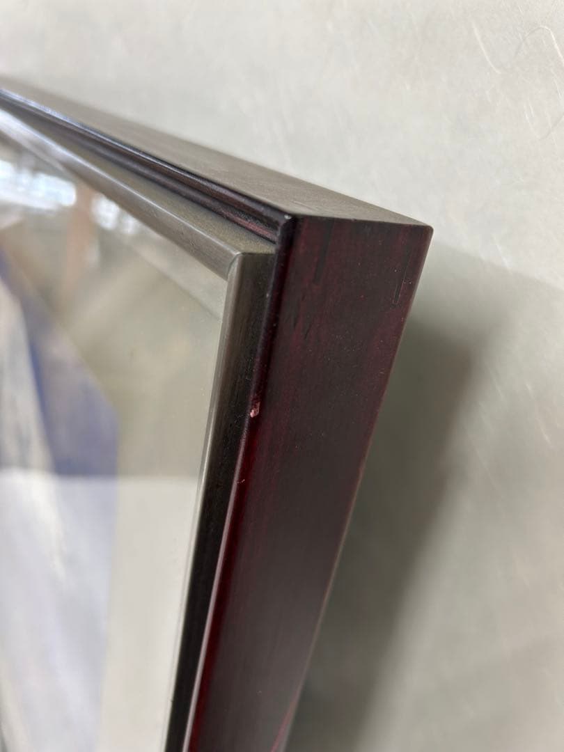 「富岳」　曲子光男　富士山　絵画　日本画