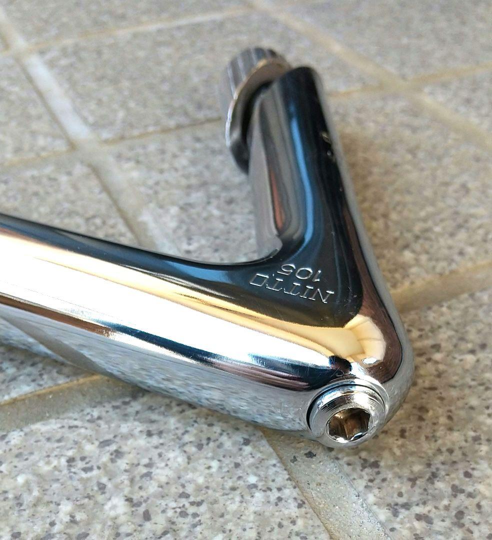 日東 NJ PRO 鉄ステム105mm 　鉄　NJS 認定 競輪 ピスト