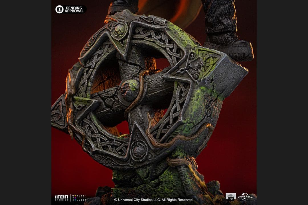 バトルジオラマ・シリーズ　1/10スケール　ヘルボーイ　スタチュー　フィギュア