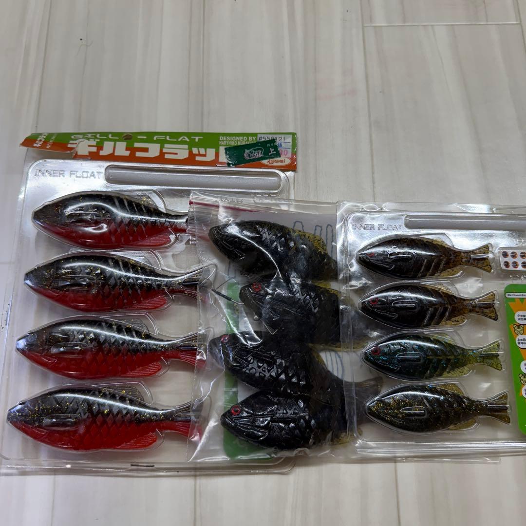 一誠　沈み虫　ギルフラット　ワームセット