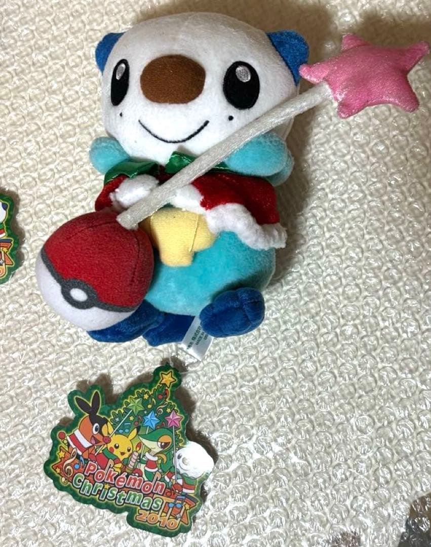 ポケモン　ミジュマル ポカブ　クリスマス 2010 ぬいぐるみ