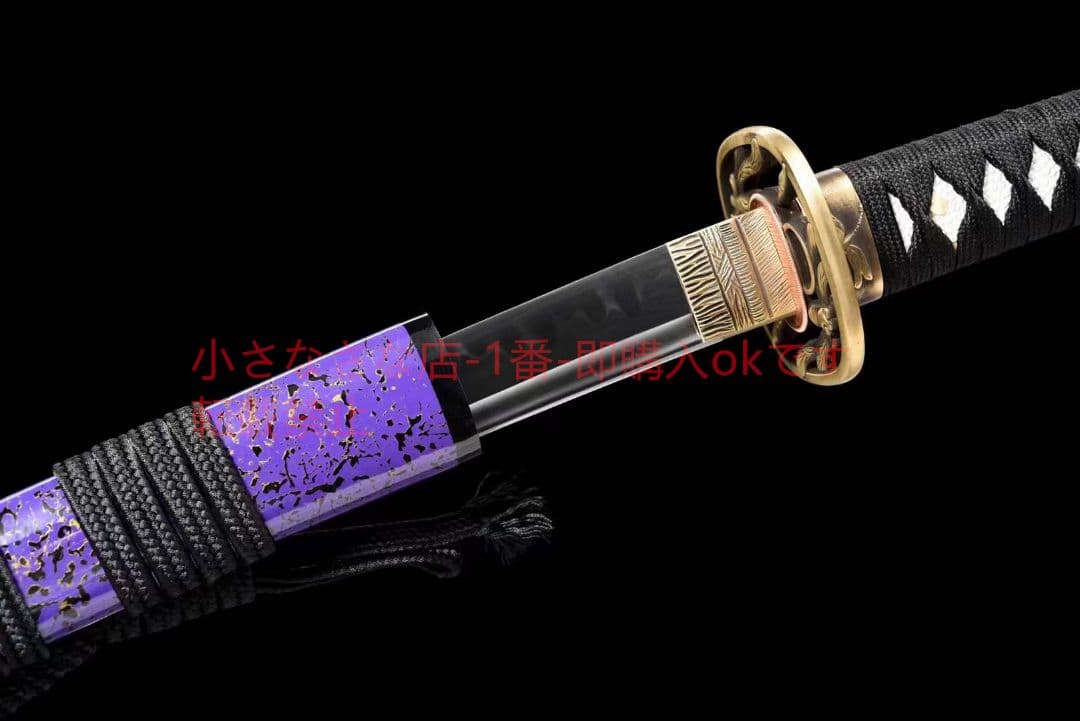 純銅精彫銅装T10焼刃『トンボ』古兵器 武具 刀装具 日本刀 模造刀 居合刀