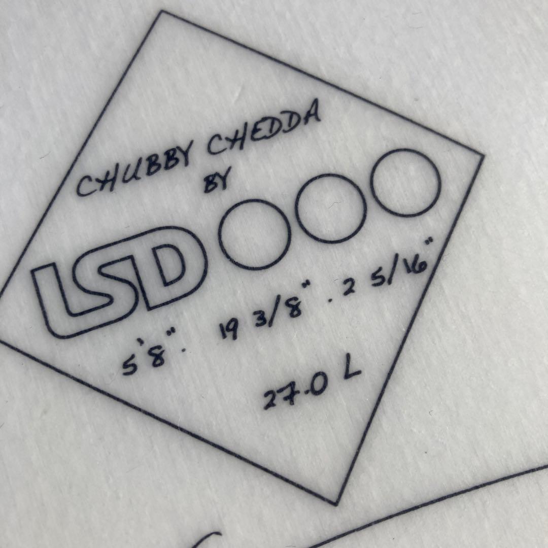 【新品アウトレット】LSDsurfboard 5'8\"