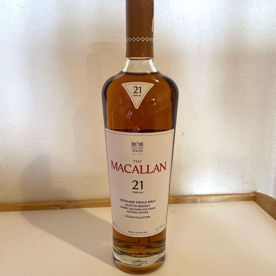 マッカラン カラーコレクション 21年 MACALLAN