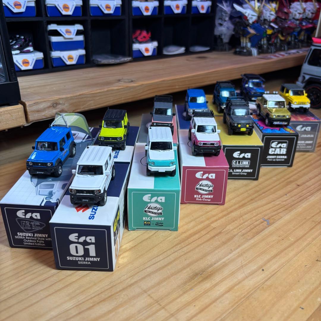 【12台セット】Eracar エラカー　スズキ　ジムニー　ジムニーシエラ　希少品
