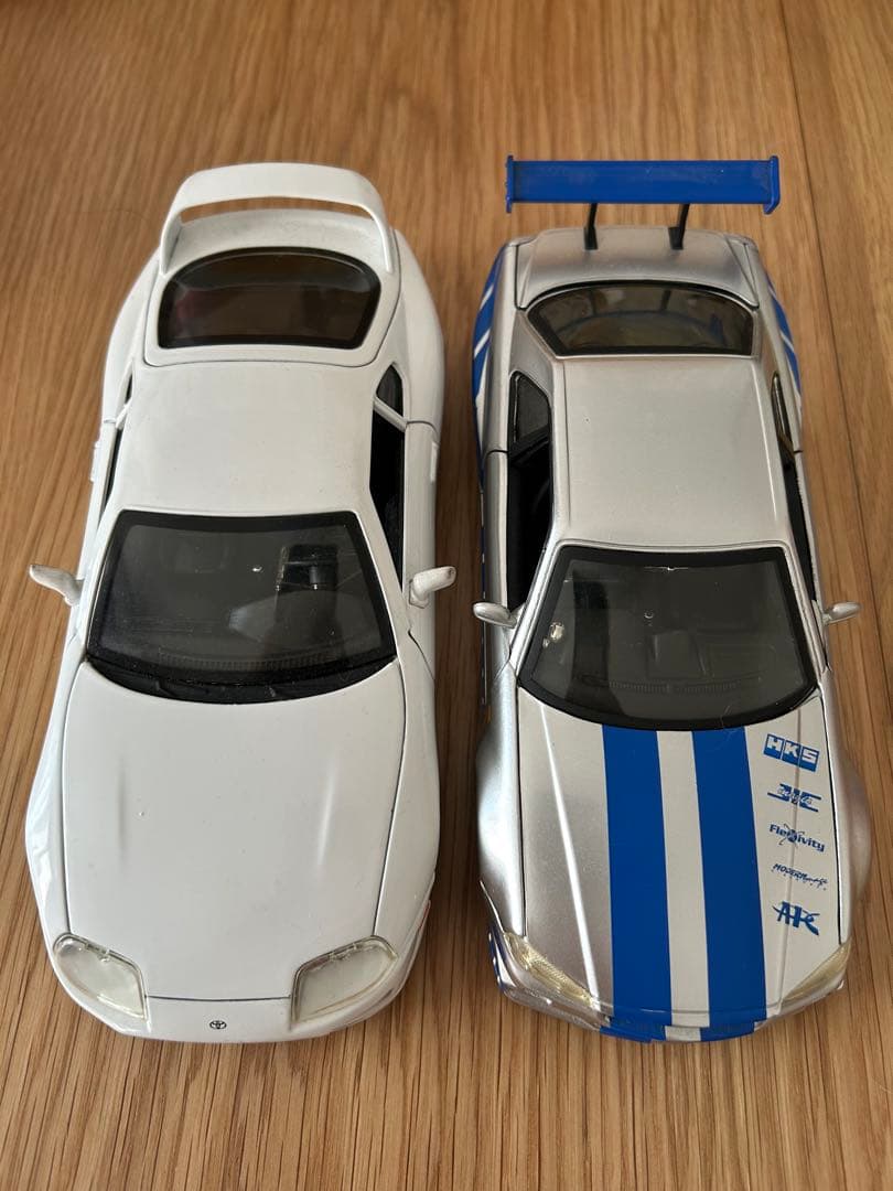 トヨタ スープラ & 日産 スカイライン GT-R ミニカーセット