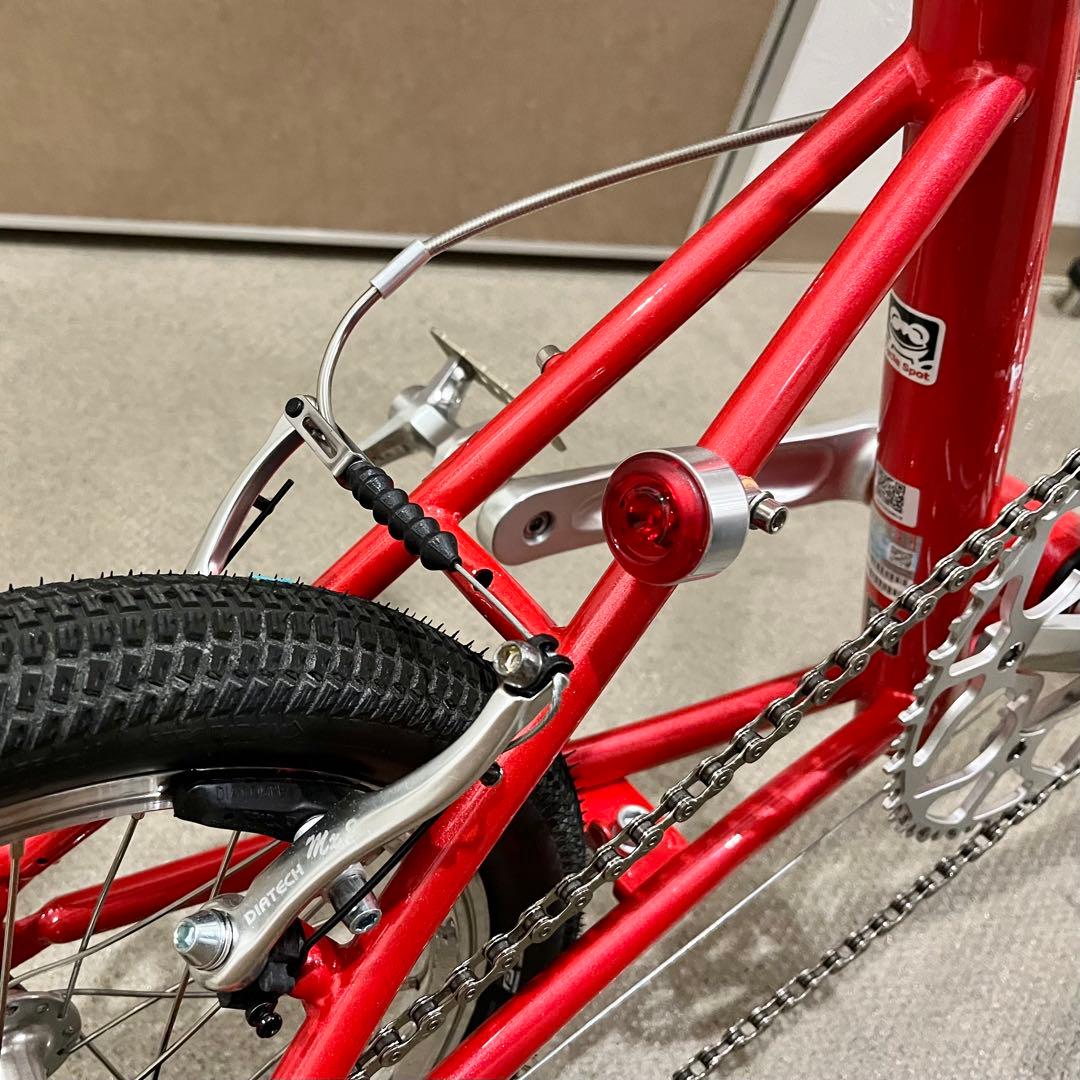 dahon d-zero カスタム ダホン 16インチ 走行10kmくらい 新古