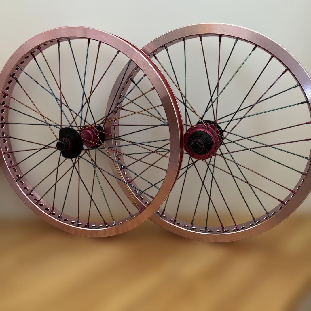 BMX 前後タイヤホイールセット