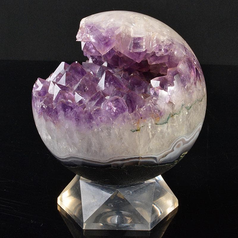 天然石　鑑賞石　アメジスト　原石　紫水晶　約1.2kg　M　R6242