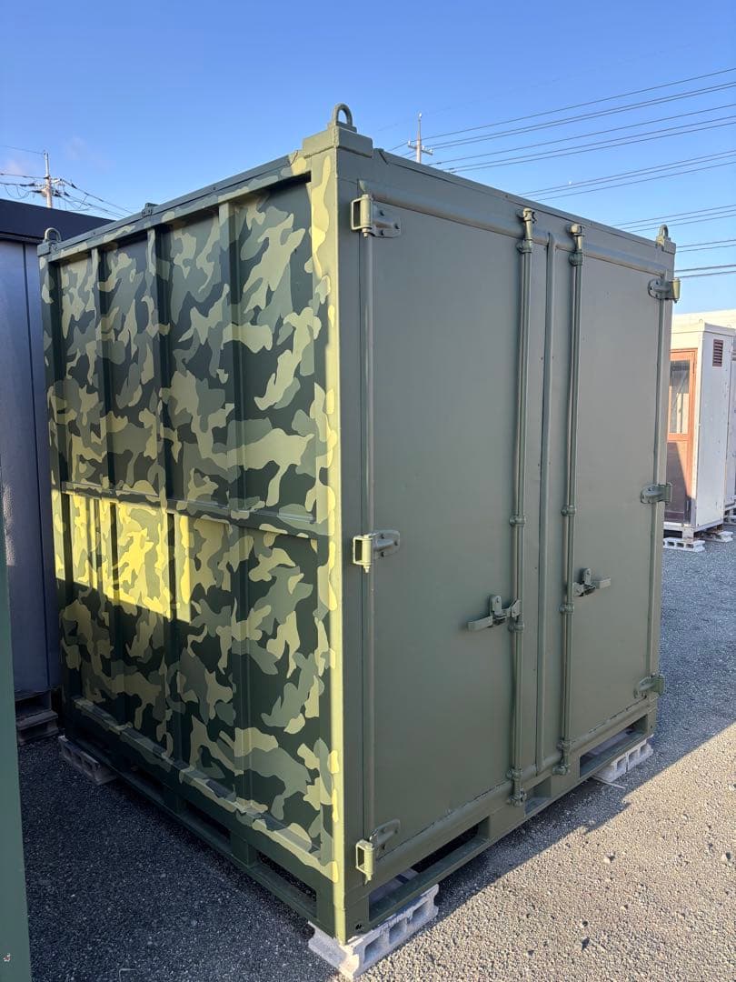 迷彩コンテナ 1坪 2m×2m