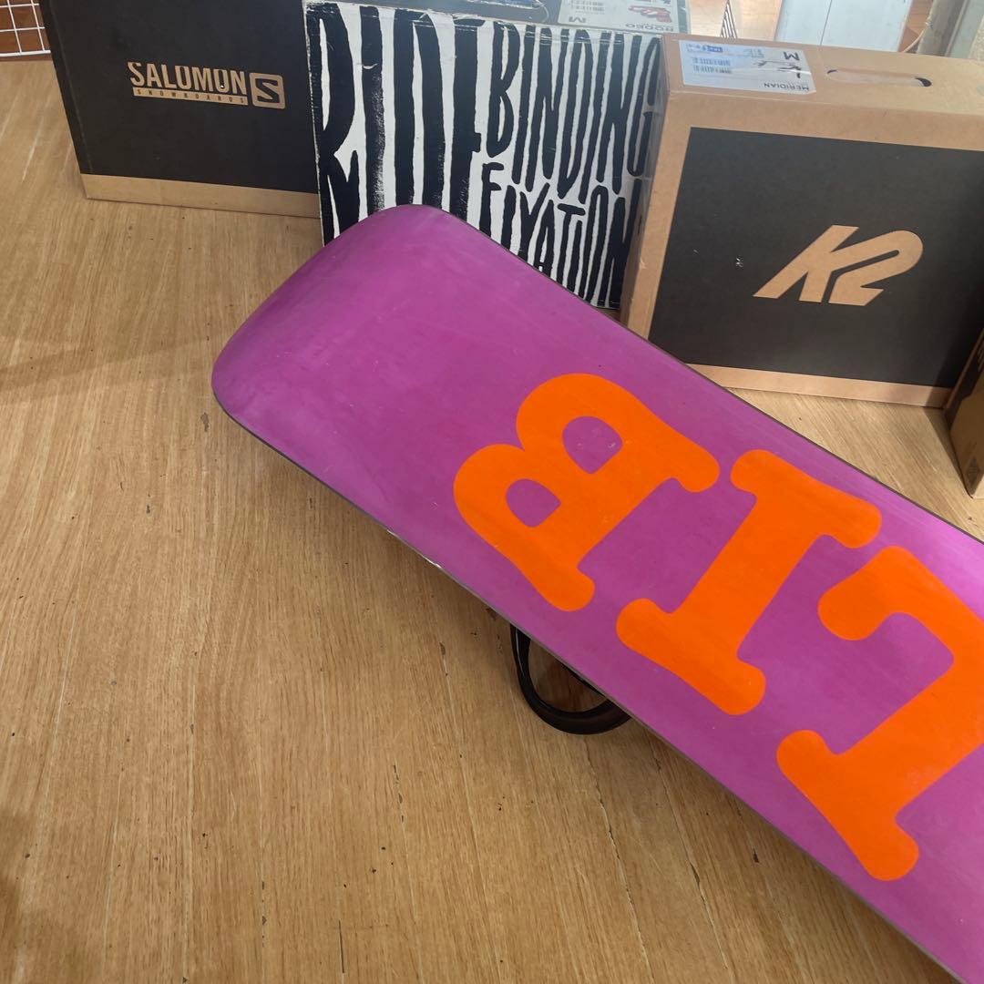 LIBTECH×NTURE　バインディング付スノーボードセット　リブテック