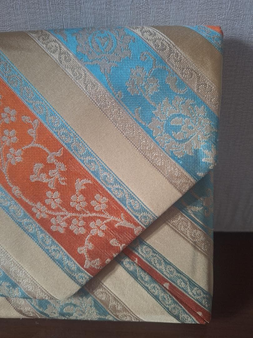 【希少・廃盤柄】龍村美術織物 正絹 数寄屋袋 懐紙・扇子・帛紗・懐紙入　御茶会