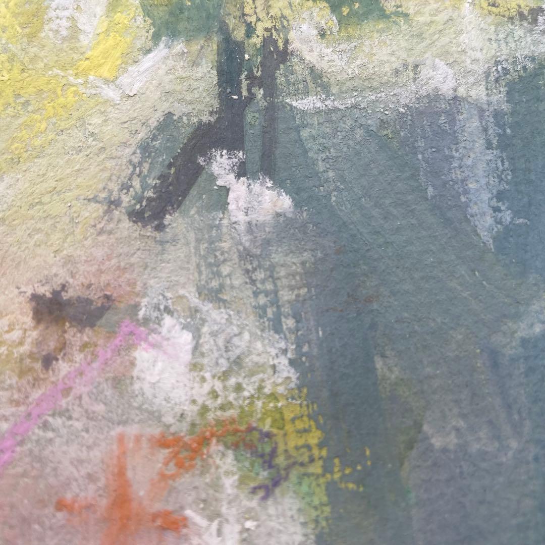 パステル画/色褪せない花束の贈り物/癒し/ヒーリング/パワースポット/