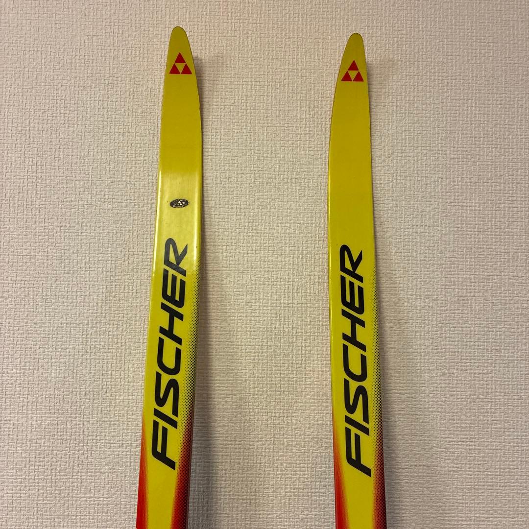 FISCHER クロスカントリースキー板 イエロー/ブラック　190cm