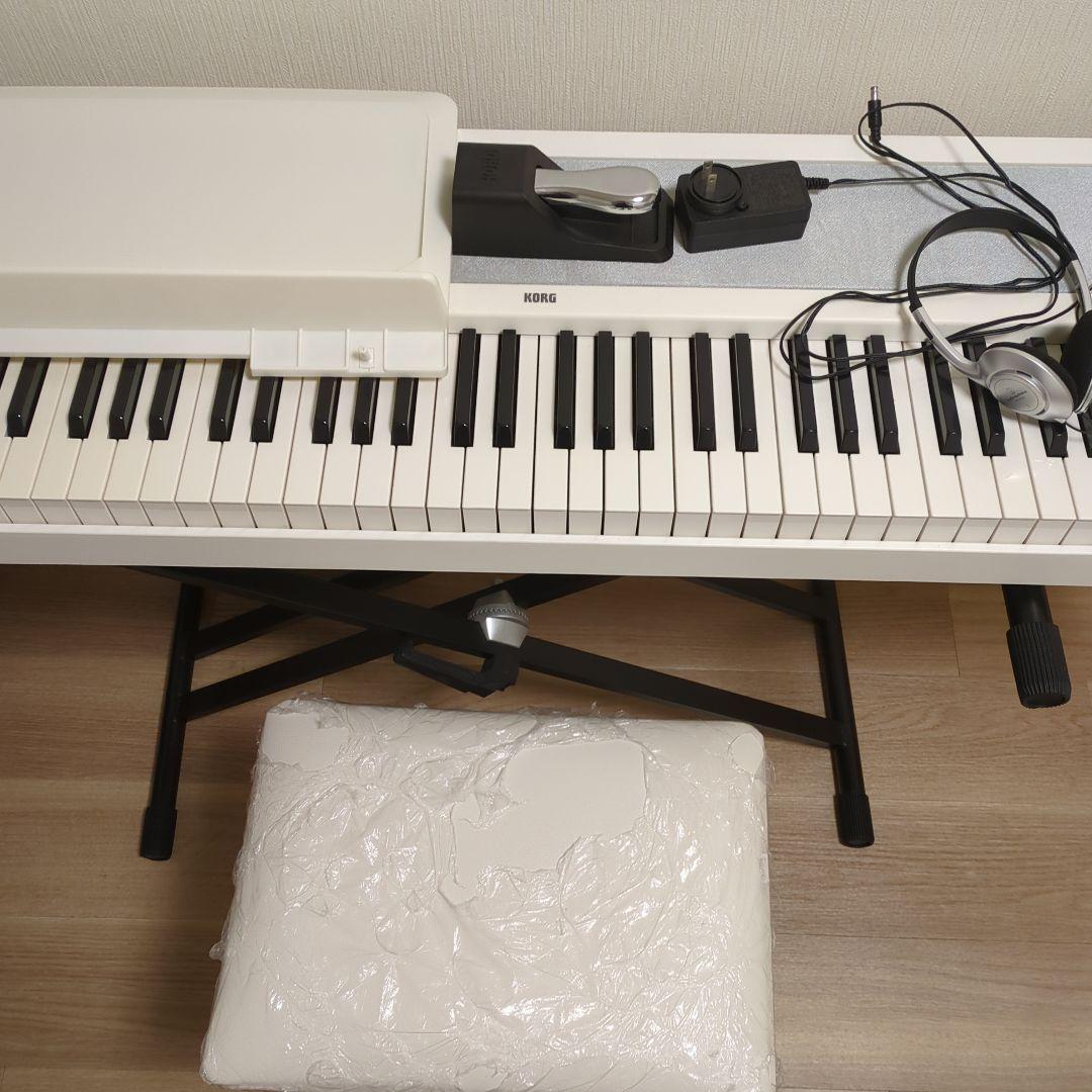 KORG 電子ピアノ 88鍵盤　B1-WH