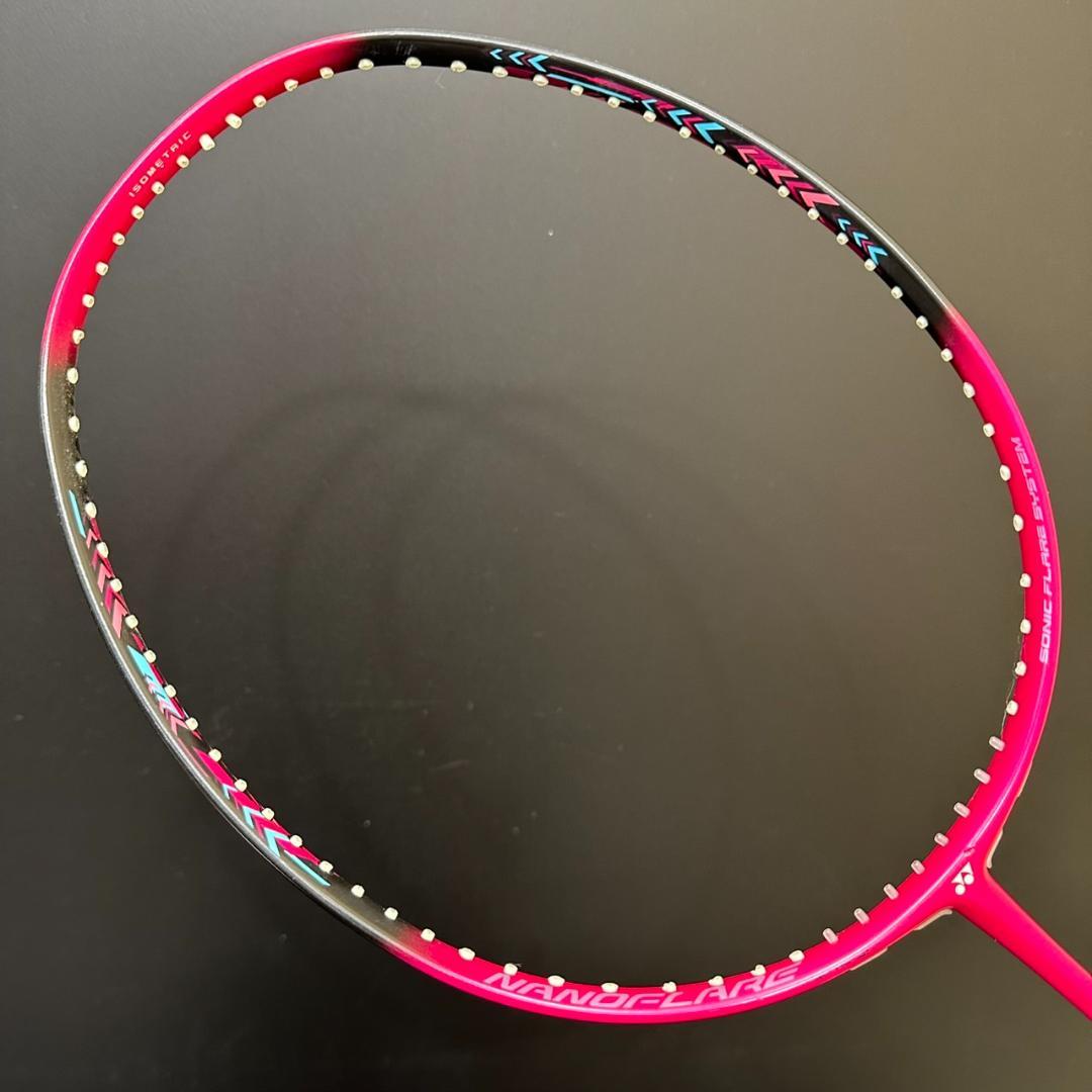 YONEX　ヨネックス　バトミントンラケット　ナノフレア２００　3本セット