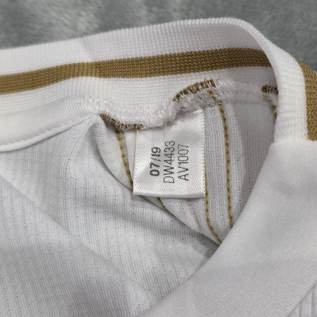 レアルマドリード　2019　アザール　ユニフォーム　M　adidas　アディダス