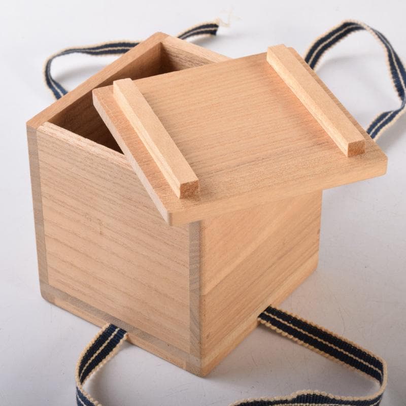 茶道具　萩焼　凌雲窯　小久保凌雲作　桃形　香合　共箱　V　8101