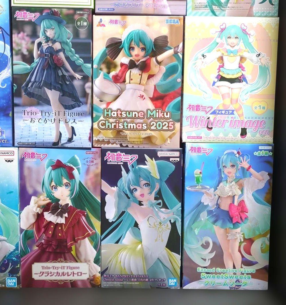 初音ミク フィギュア バースディフィギュア　AMP+ ぬーどるストッパー　22体