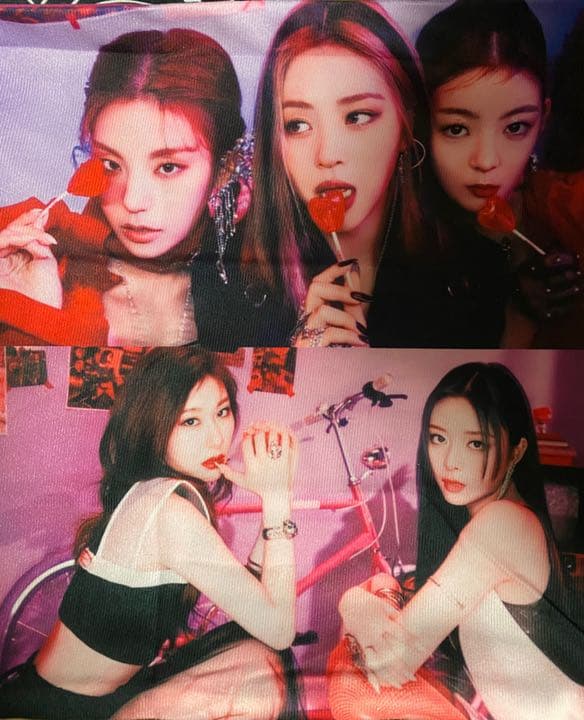 ITZY クッションカバー　イェジ　リア　リュジン　チェリョン　ユナ