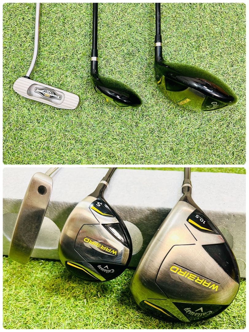 人気モデル キャロウェイ ウォーバード ゴルフクラブセット メンズ S 初心者