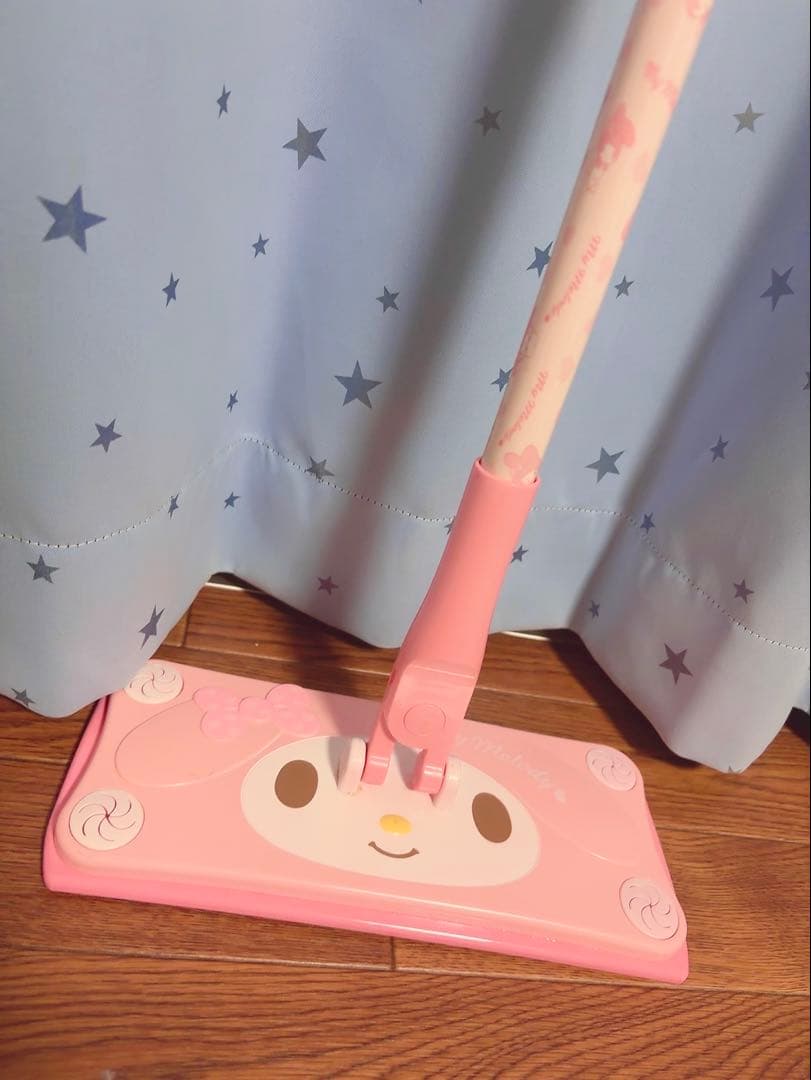 マイメロディ 掃除用モップ クイックルワイパー フローリングワイパー 超激レア