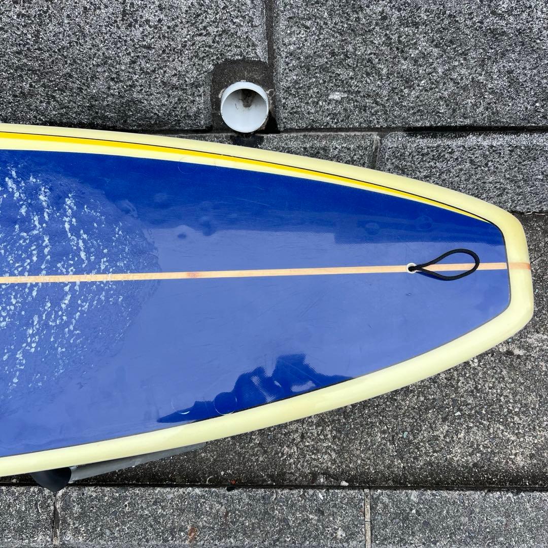 サーフボード　ロングボード　9’0ft フィン　ケース付き　中古美品　浮力十分
