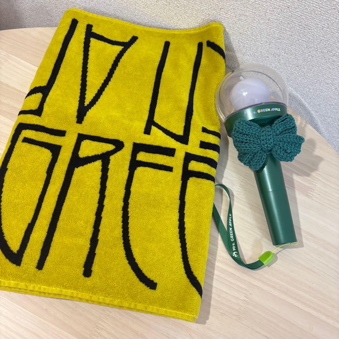 Mrs. GREEN APPLE ライトスティック&タオルセットおまけ付きバベル