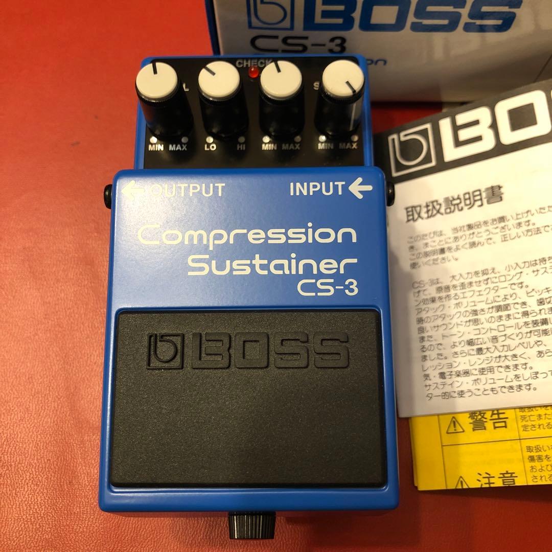 BOSS CS-3 美品　Compression Sustainer