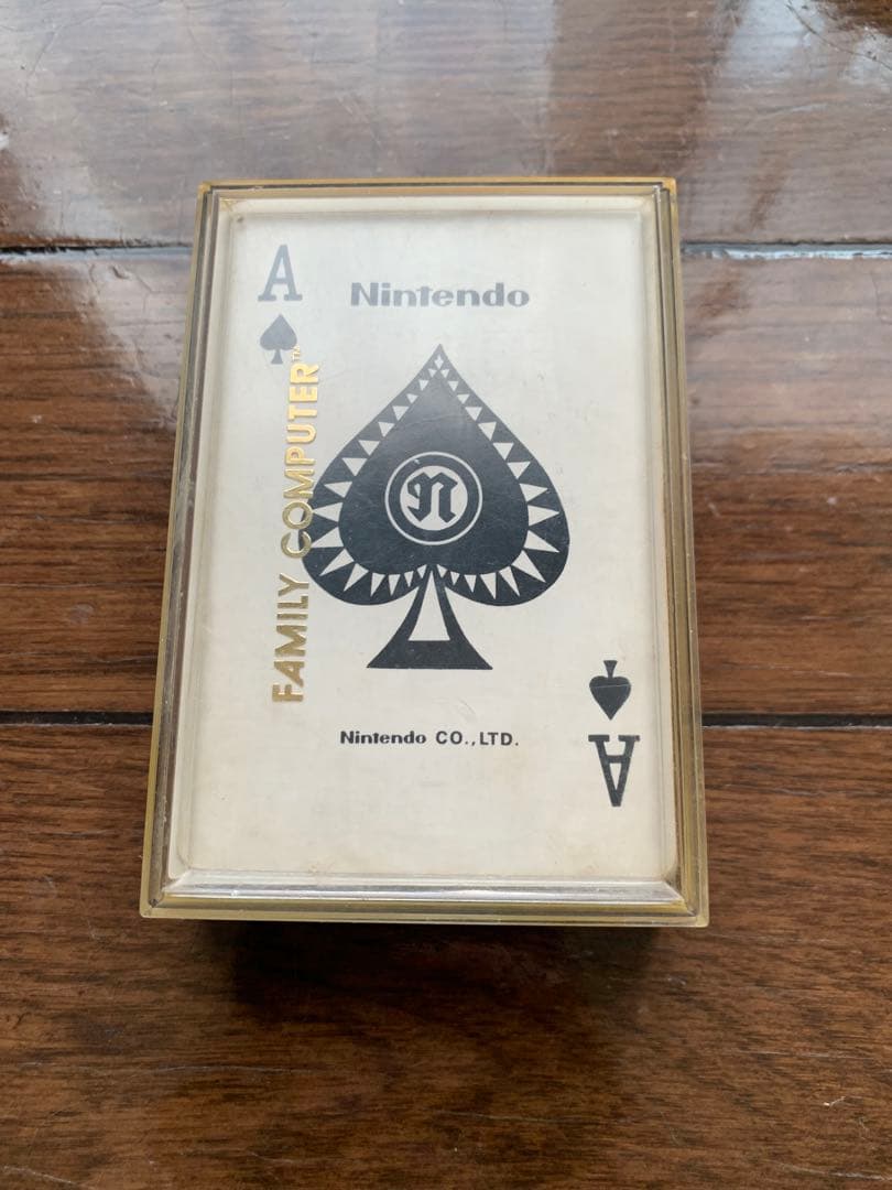 昭和レトロ 当時物 レア☆ファミコンスーパーマリオブラザーズ任天堂トランプカード