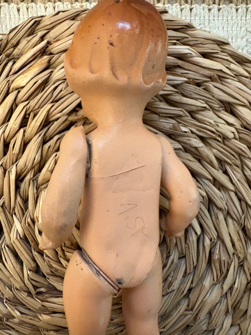 ドイツ　ECW社　アンティークドール