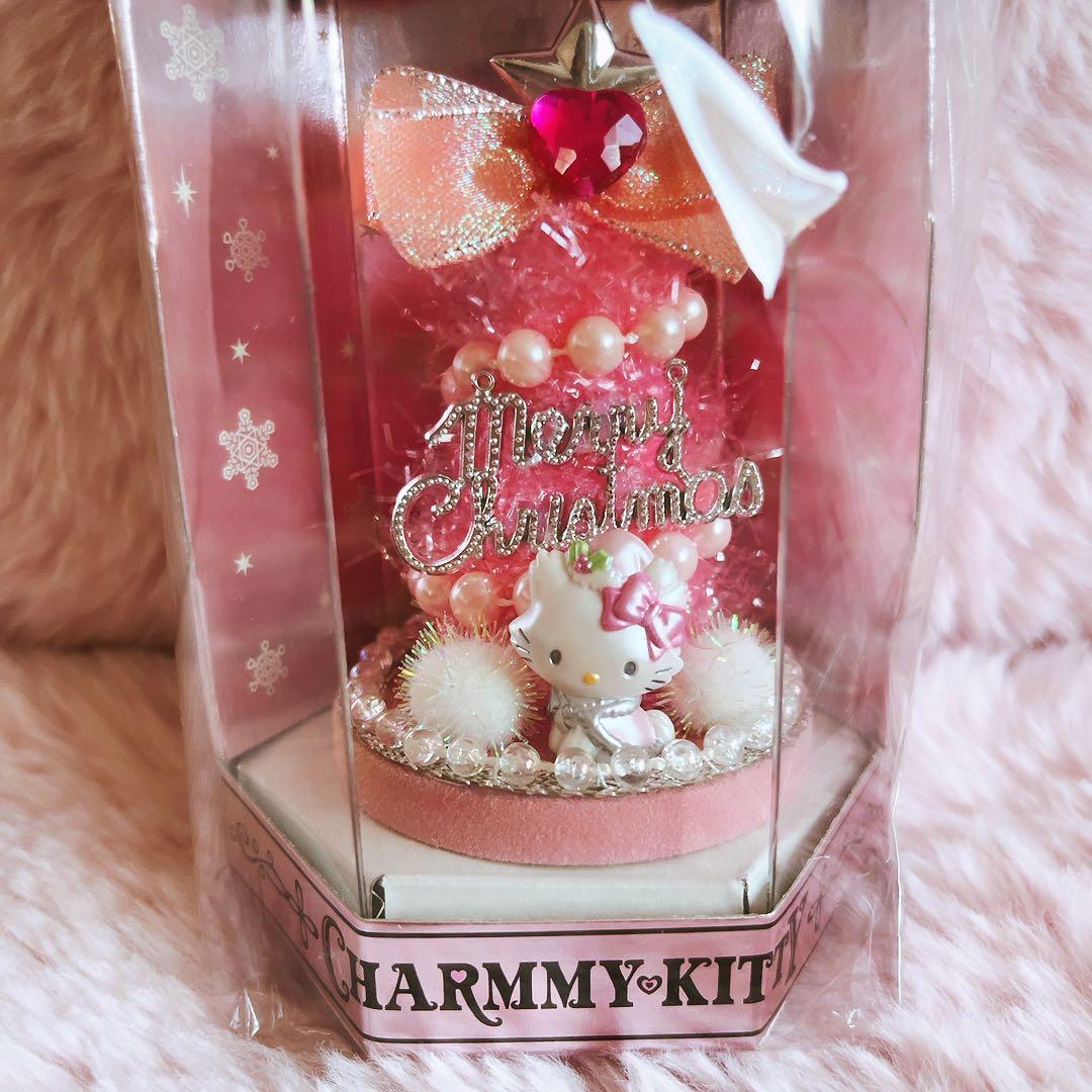 希少レア　チャーミーキティ　ミニ　クリスマスツリー　オブジェ　2005 サンリオ