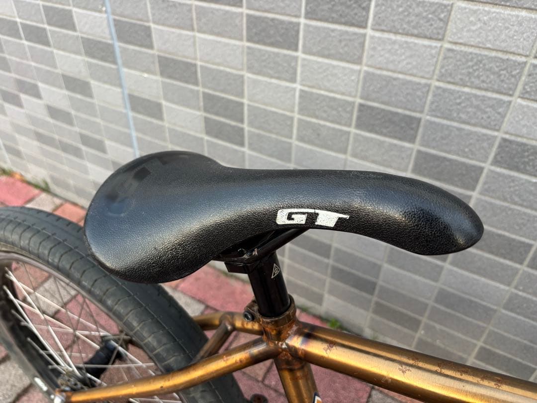 GT プラスチックサドル シートポスト セット ミッドスクール BMX