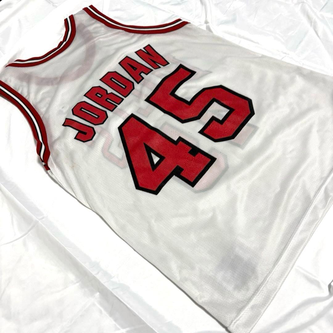 チャンピオン ブルズ マイケル・ジョーダン ゲームシャツ USA 90s 古着