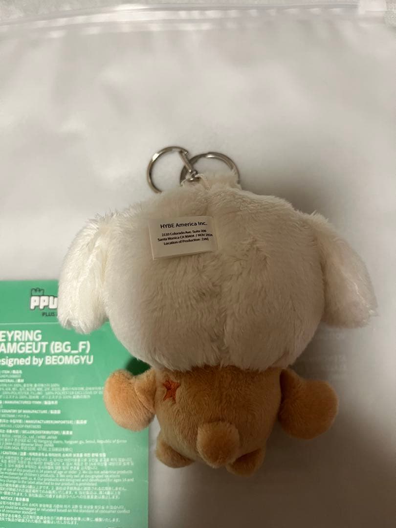 TXT PPULBATU キーリング バムグッ