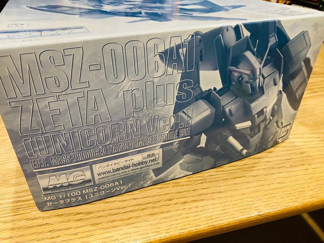○未開封○<MG>ZETA plus -UNICORN Ver.-
