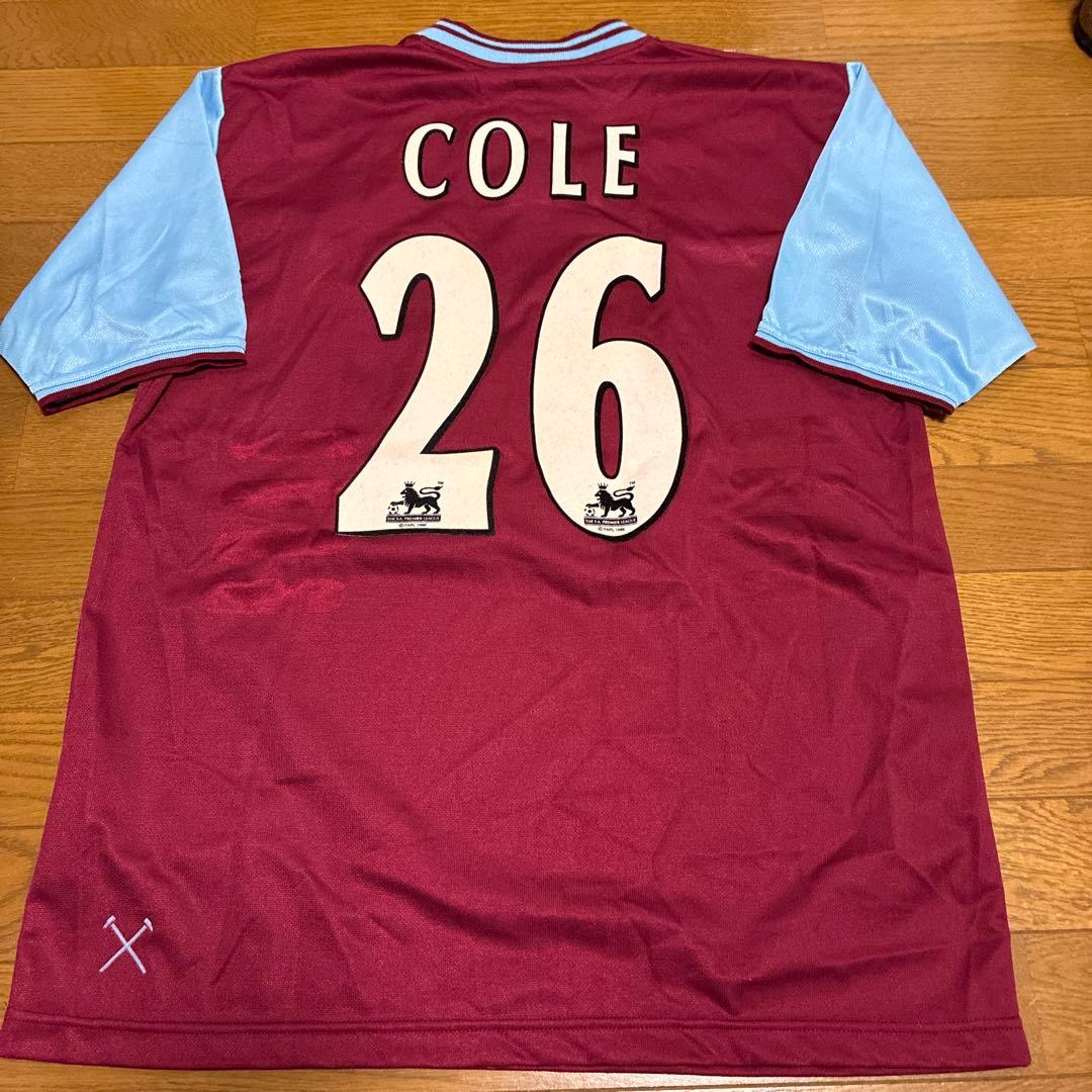 よ*ー様 FILA サッカー ユニフォーム シャツ XLウエストハム 26 古着