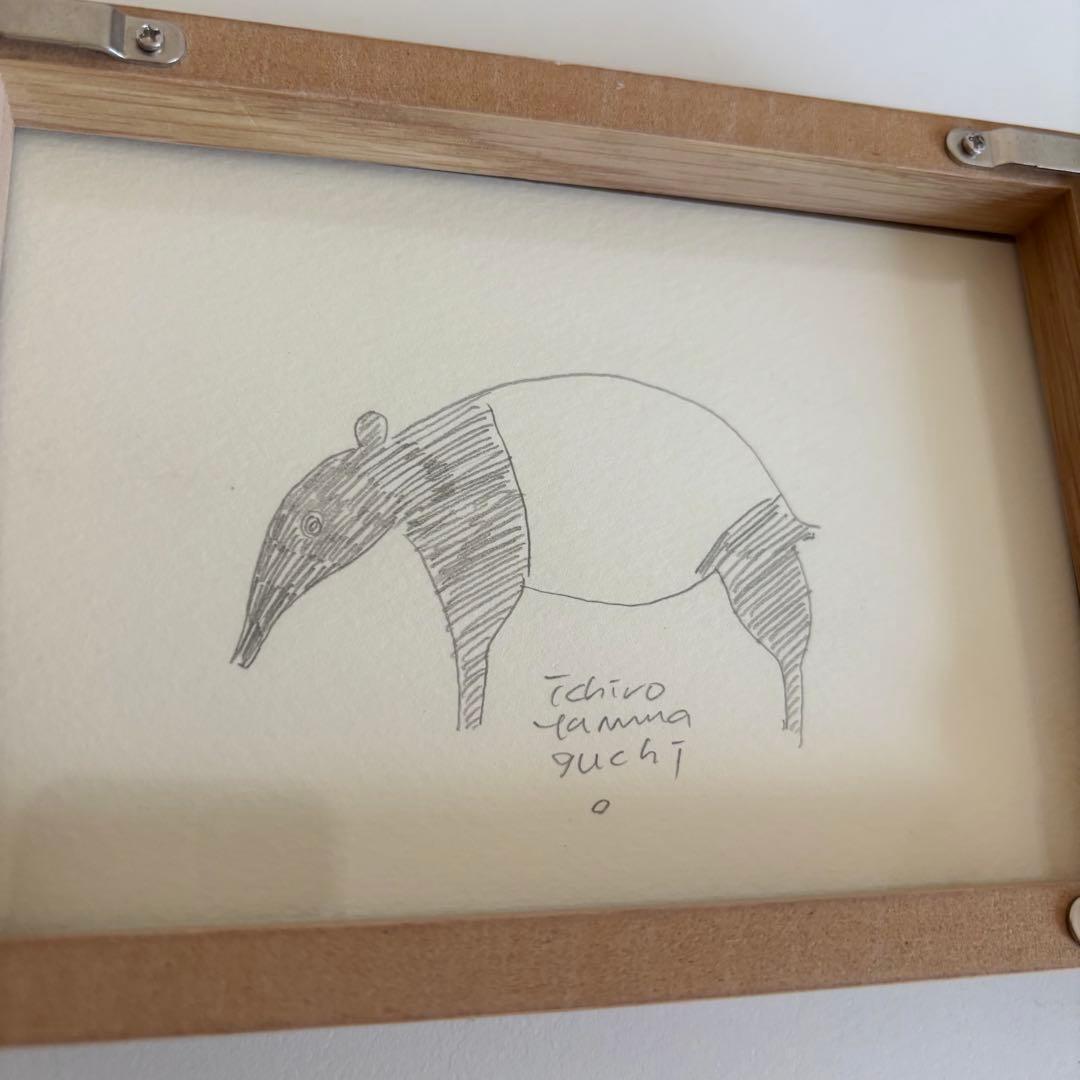 山口一郎　猫　原画