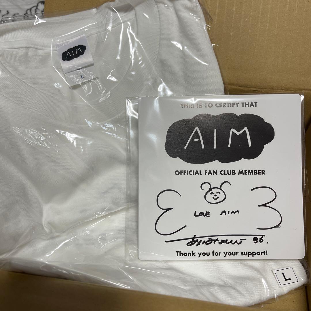 新品・未開封　あいみょん AIM限定 直筆サイン入り色紙&非売品Tシャツセット