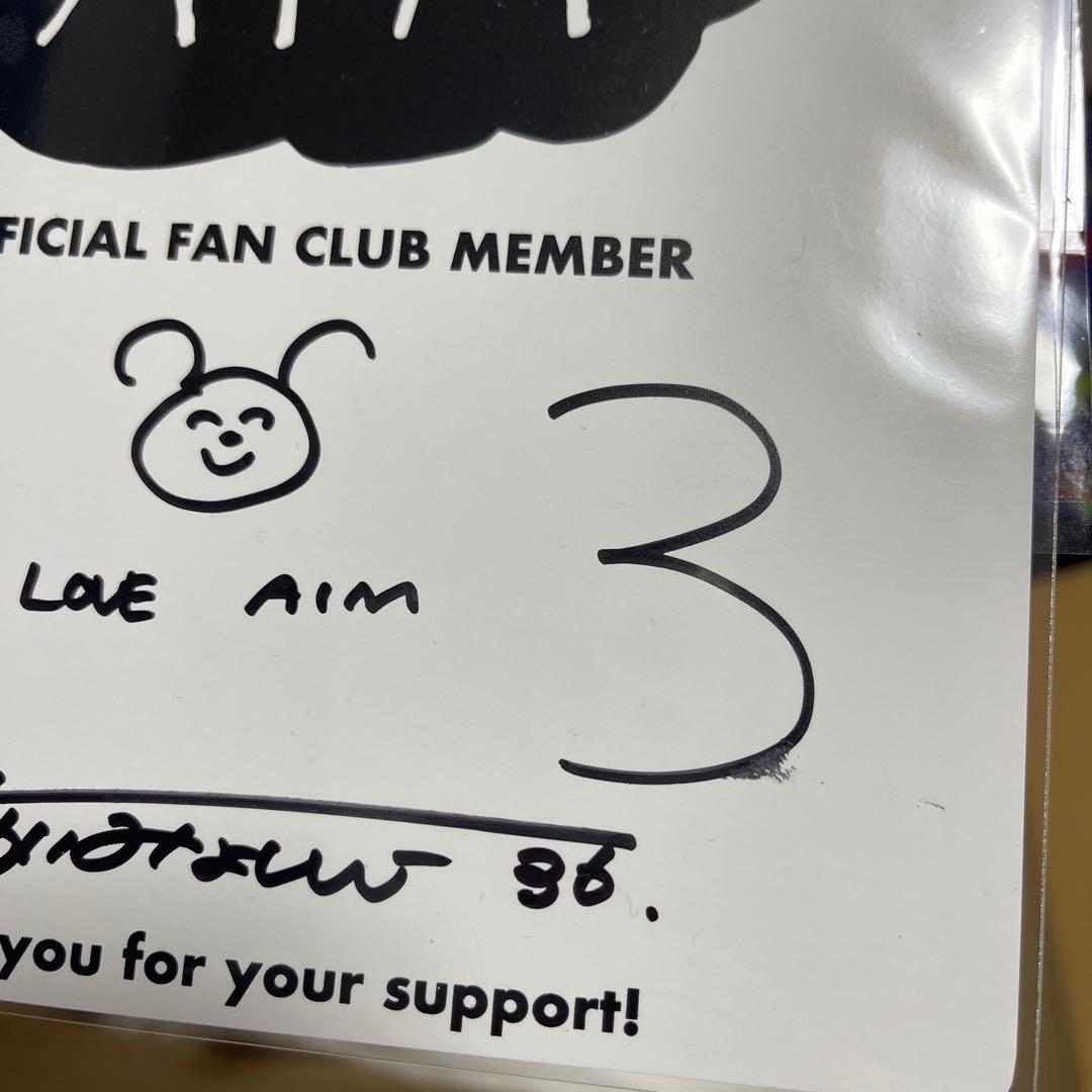 新品・未開封　あいみょん AIM限定 直筆サイン入り色紙&非売品Tシャツセット