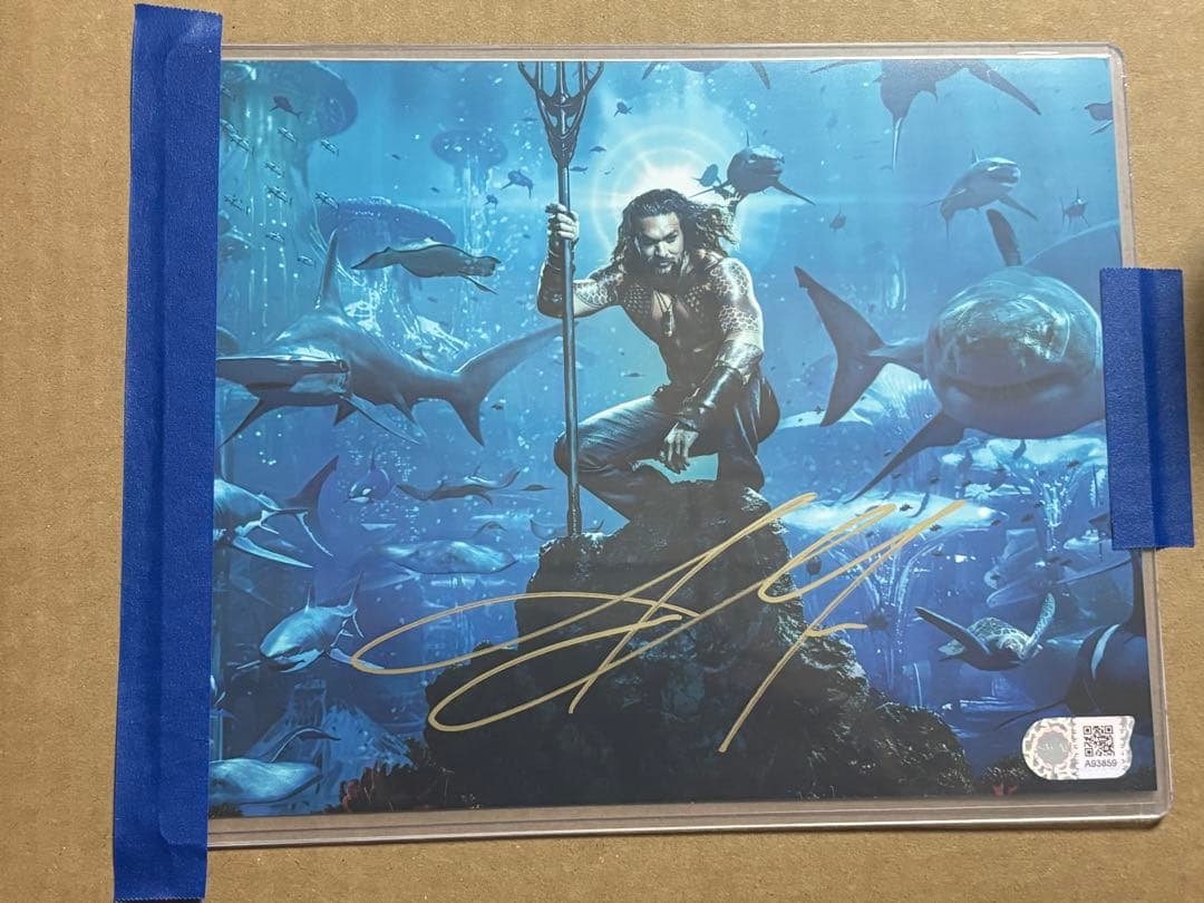 ジェイソンモモア　直筆サイン入り写真　SWAU